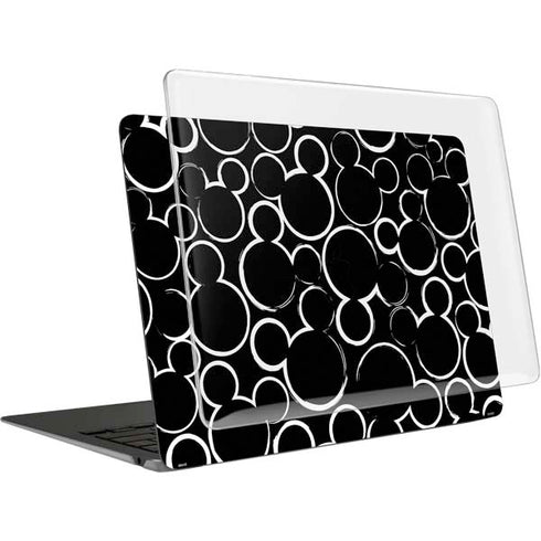 Disney Mickey Mouse Logo Pattern MacBook Air 15in (2023-2025) Case plus Skin